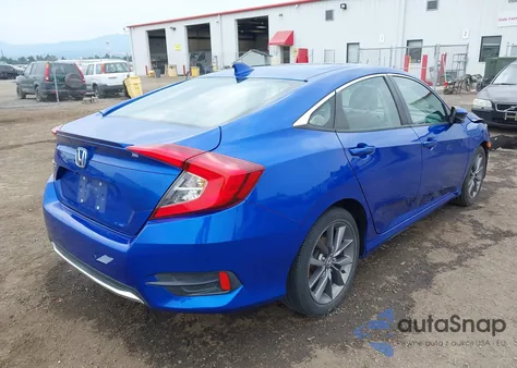 2020 Honda Civic Ex-L from USA, damaged, VIN 19XFC1F77LE211168